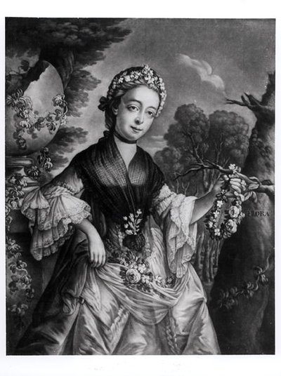 Elizabeth Chudleigh (1720-88) grevinde af Bristol og hertuginde af Kingston af English School